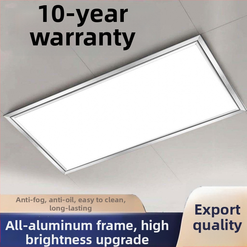 Integrované stropné LED svetlo pre kuchyňu a kúpeľňu, plochý panel 600×300 mm