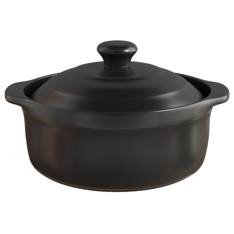 Royal Cooking Глинен съд за оризови нудели, малък търговски клас, термоустойчив, за люта гореща пот, яхния с картофено нишесте, пиле яхния и каша, домашна употреба