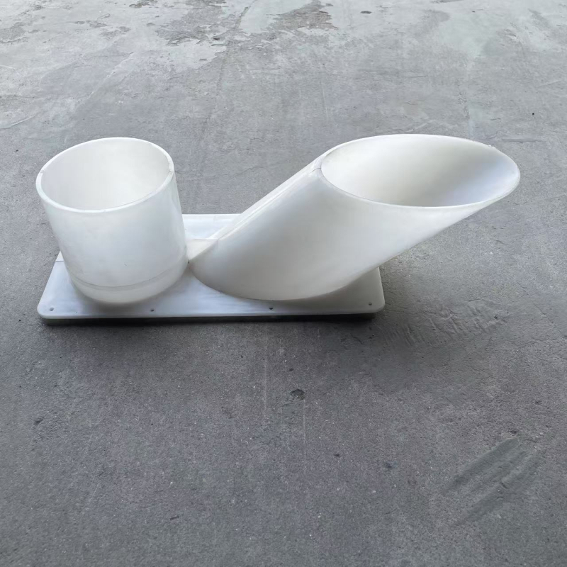 Wenya Plastic Кръгъл въздушен изход със 30° и 45° ъглови отвори за изпускане на дим