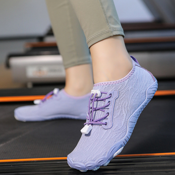 Unutarnje tenisice za fitness za muškarce i žene, s protukliznom potplatom i apsorpcijom udaraca, pogodne za trčanje, jogu i opću obuku