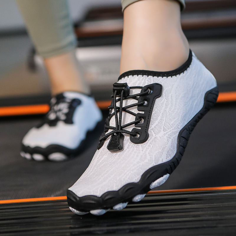 Unutarnje tenisice za fitness za muškarce i žene, s protukliznom potplatom i apsorpcijom udaraca, pogodne za trčanje, jogu i opću obuku