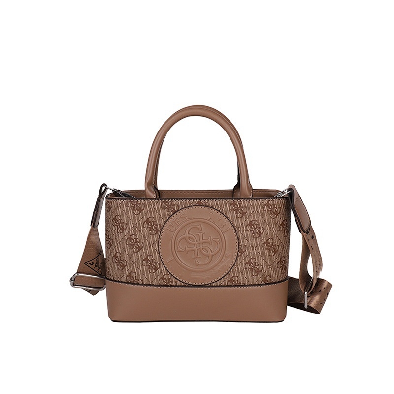 Geantă de mână cu imprimeu alfabet, în stil lux ușor Europa-America, tote cu bretea lată pentru umăr, purtare crossbody sau în mână, colecție nouă 2025