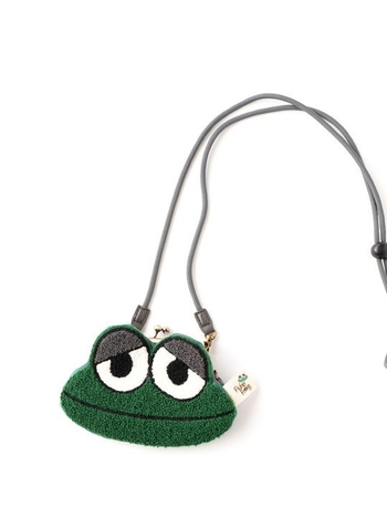 Mini novčanik za novčiće s motivom žabe, crossbody torba, lagana i slatka mala torba.