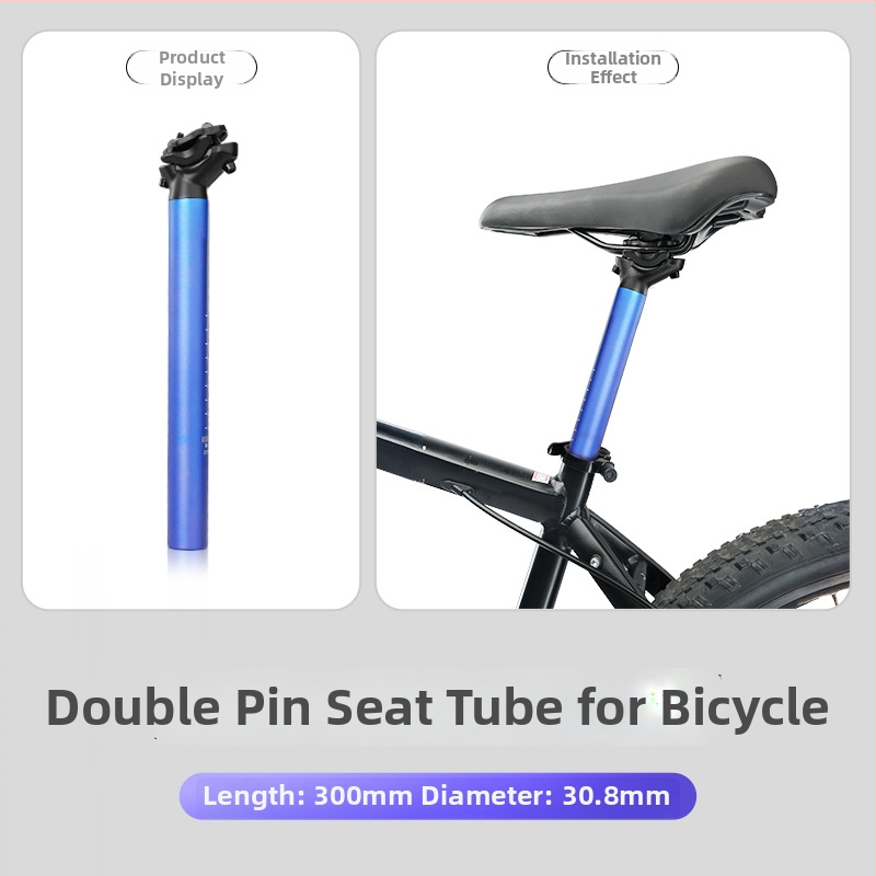 Forever sedlový stĺpik z hliníkovej zliatiny so dvojitou koľajnicou pre horské a cestné bicykle