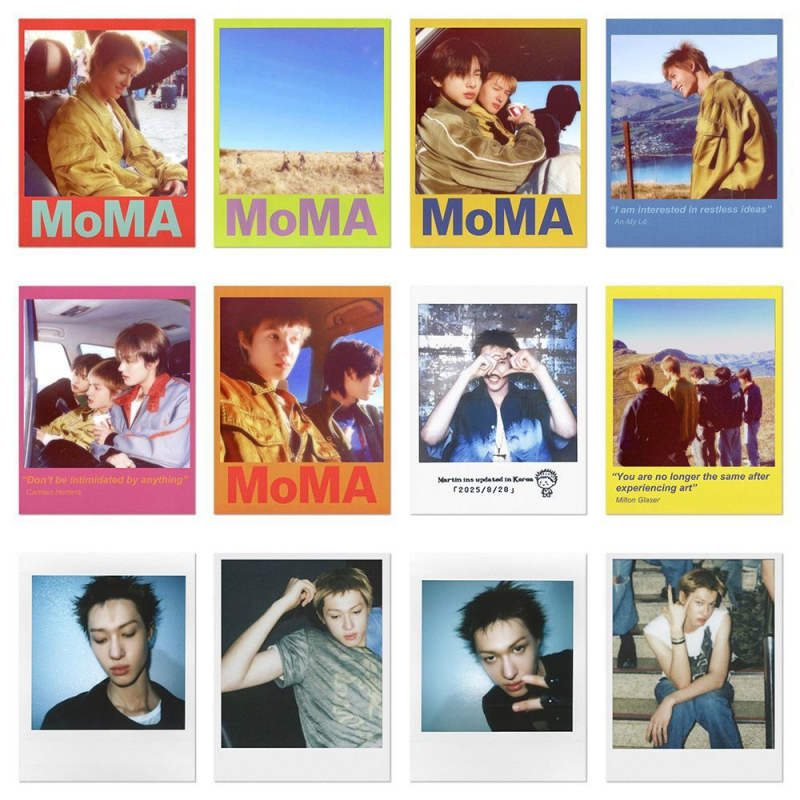 Cortis Dream Core Polaroid: 32 ЛОМО карти с Martin Zhao Yufan и Yan Chengxuan от K-pop мъжка група