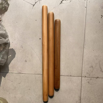 Дървена ролка за тесто от крушово дърво, дълга, за домашна употреба, за кори за пелмени и тестени изделия
