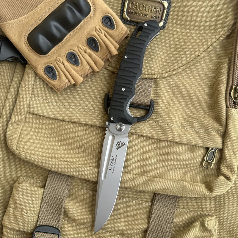 Taihaiyi G10 сгъваем нож — тактически нож за открито, нож за оцеляване и къмпинг, компактен носим нож, острието 10 см