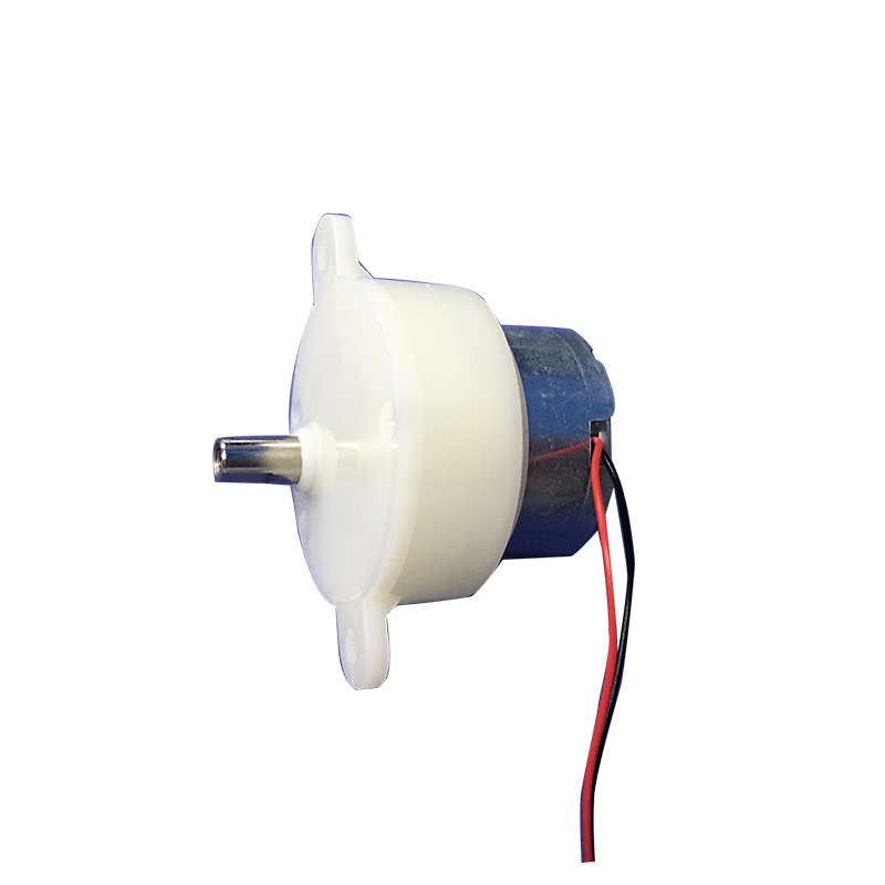 JS300 DC motor műanyag hajtóművel ágy melletti csengőhöz és forgó kézműves eszközökhöz