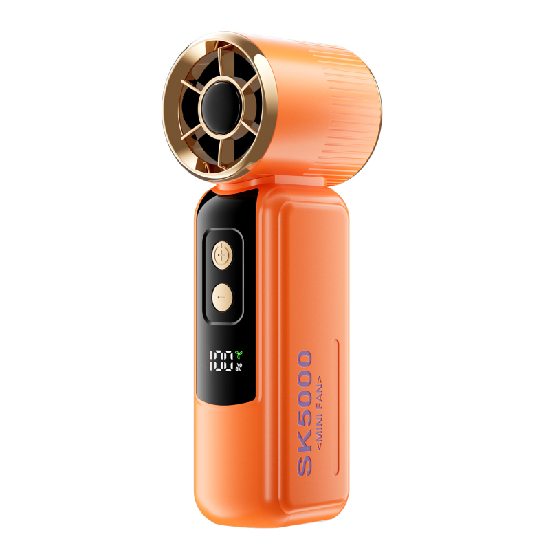 Нов модел преносим USB вентилатор, ръчен, високоскоростен, компактен