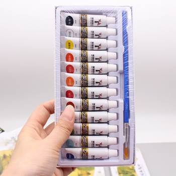 Set boja za kinesko slikarstvo, 24 boja, 6 ml cijevi