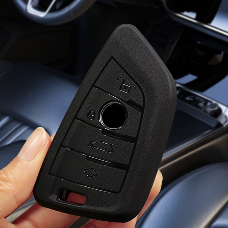 Θήκη κλειδιών BMW 5 Series Black Warrior για σειρές 3 και 7, με x1, x2, x3, x5, x6, λεπίδα αντί-δακτυλικών αποτυπωμάτων, συμβατή με 530