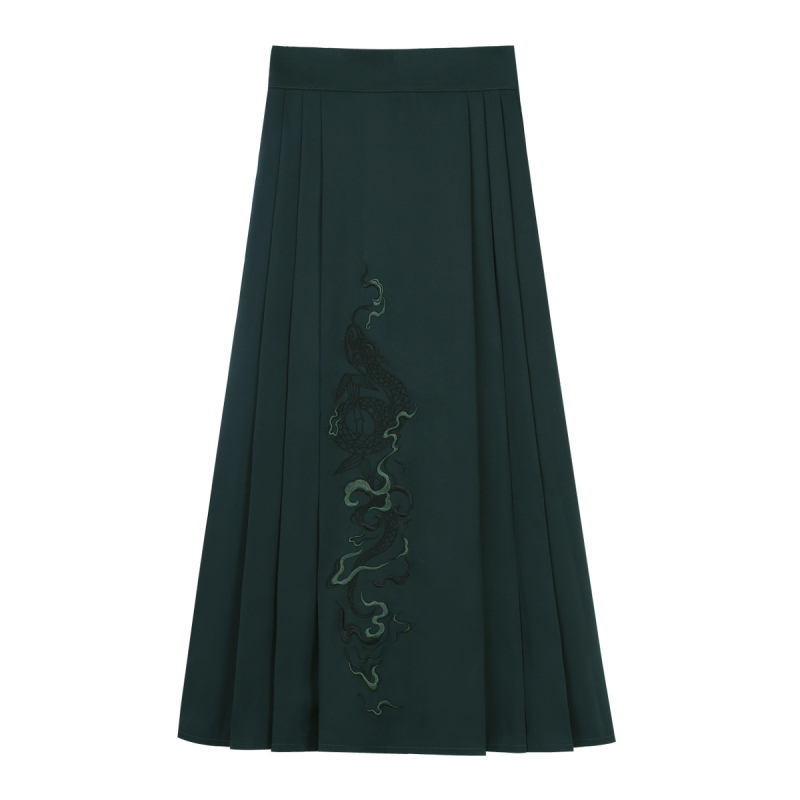 2026 izvorni Snake Abyss Hanfu – ženski set s topom bez rukava i suknja u kineskom stilu s Han elementima, 9357