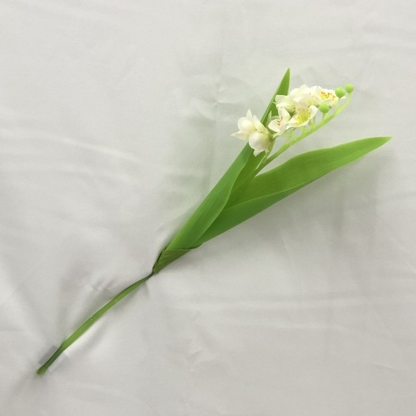 Букет от коприна Lily of the Valley, Инстаграм стил, ръчно държан букет