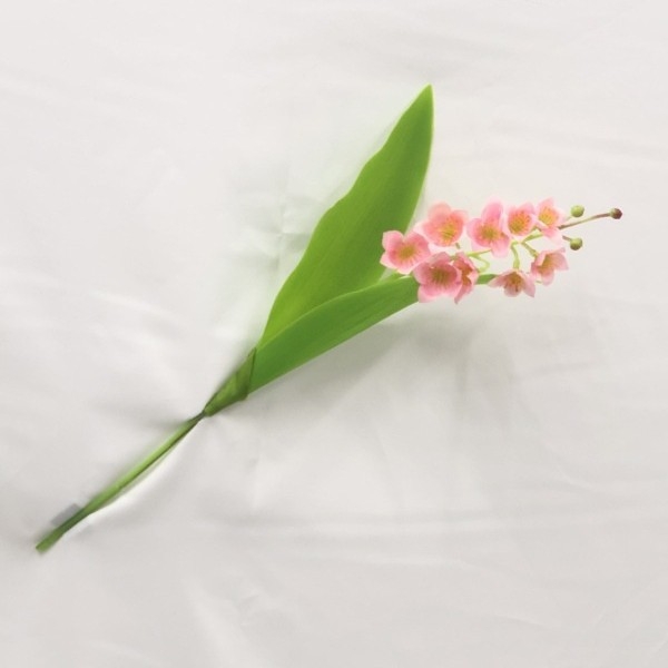 Букет от коприна Lily of the Valley, Инстаграм стил, ръчно държан букет