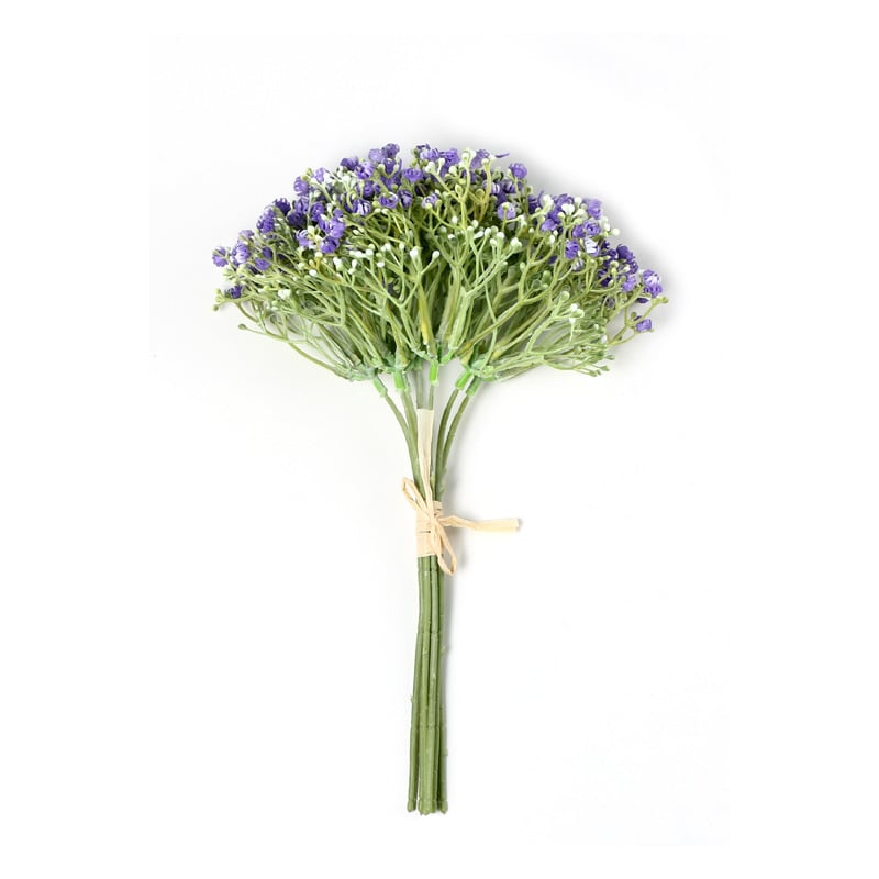 7-главен изкуствен Gypsophila цвете за домашен декор, ръчен букет Starry Sky