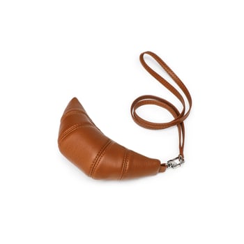 Baroness Croissant Bag - Mini crossbody Dumpling torbica od PU kože, za kartice i ključeve