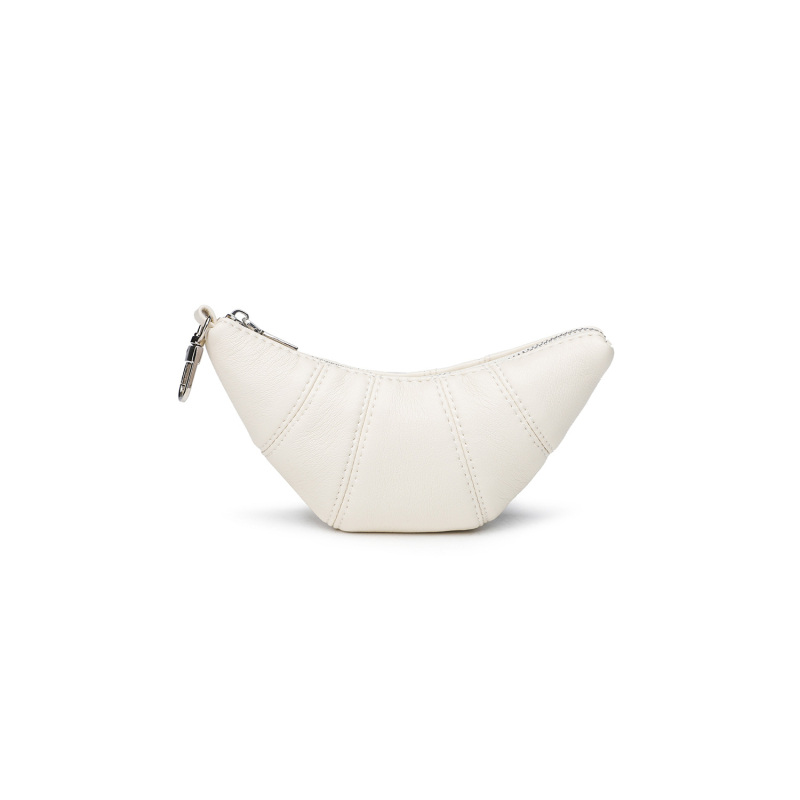 Baroness Croissant Bag - Mini crossbody Dumpling torbica od PU kože, za kartice i ključeve