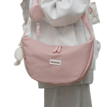 2025 nyári dumpling-stílusú crossbody táska, kicsi, sokoldalú, japán ihletésű minimalist dizájn mindennapi használatra