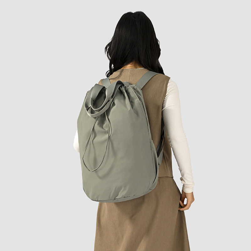 Új könnyű utazótáska hátizsák, uniszex, nagy kapacitású nylon, Harajuku stílus, 14 hüvelykes laptophoz