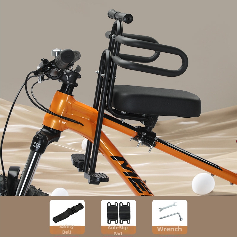 Predná sedačka pre dieťa na horské a zložené bicykle