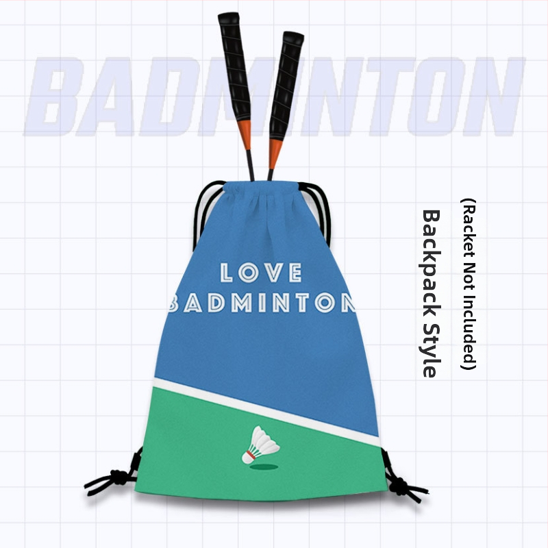 Taška na rakety badminton s módnym vzorom, dvojramenná, veľká kapacita, športová taška na badminton/tenis