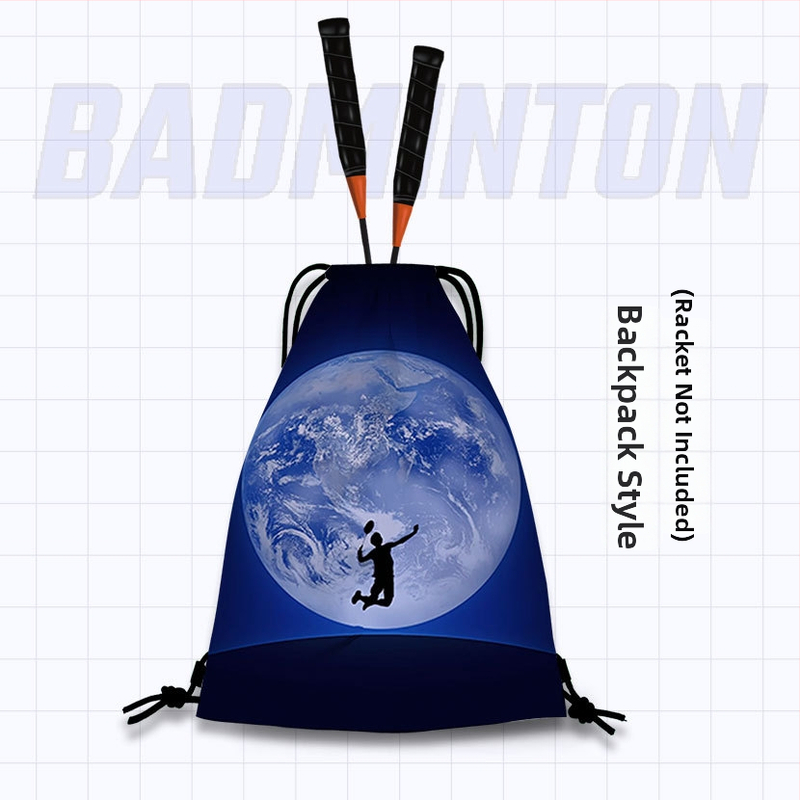 Taška na rakety badminton s módnym vzorom, dvojramenná, veľká kapacita, športová taška na badminton/tenis