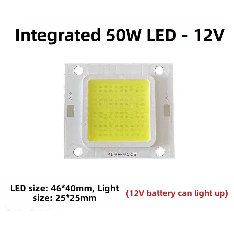 Guanyi solárne pouličné svetlo, bez ovládača, integrovaný LED flood panel 30W/50W