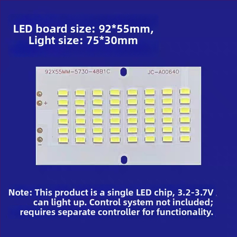 Guanyi solárne pouličné svetlo, bez ovládača, integrovaný LED flood panel 30W/50W