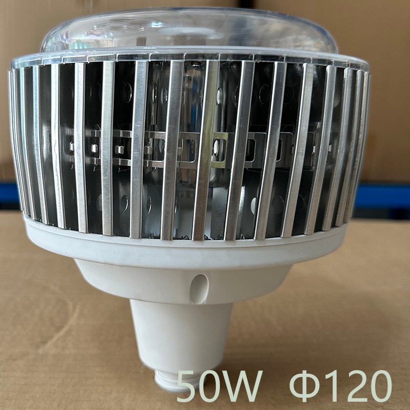 LED лампа за фотография с допълнително осветление за растежа на растенията – корпус с ребра за охлаждане и мек дифузьор на светлината