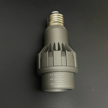10W LED PAR20 прожектор с алуминиев корпус, черно-сив финиш, регулиращ пръстен, лъч 15–60°