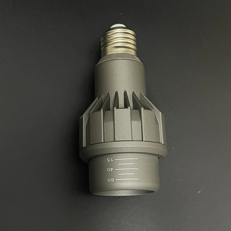 10W LED PAR20 прожектор с алуминиев корпус, черно-сив финиш, регулиращ пръстен, лъч 15–60°