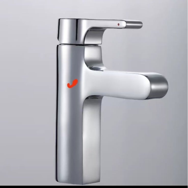 K-10860/10861T-4-C Смесител за баня за мивка върху плот, топла и студена вода
