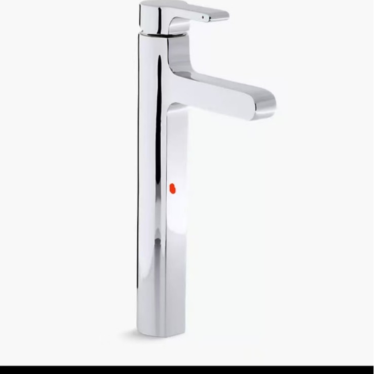 K-10860/10861T-4-C Смесител за баня за мивка върху плот, топла и студена вода