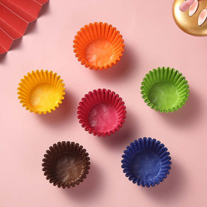 Прозрачни хартиени форми за мъфини за mooncakes, термоустойчиви, лесно отделящи се, меко дъно, 1000 бр
