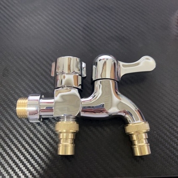 ABS пластмасов кран за пералня против замръзване, едно входно и две изходни тръби, тройник за домашна употреба