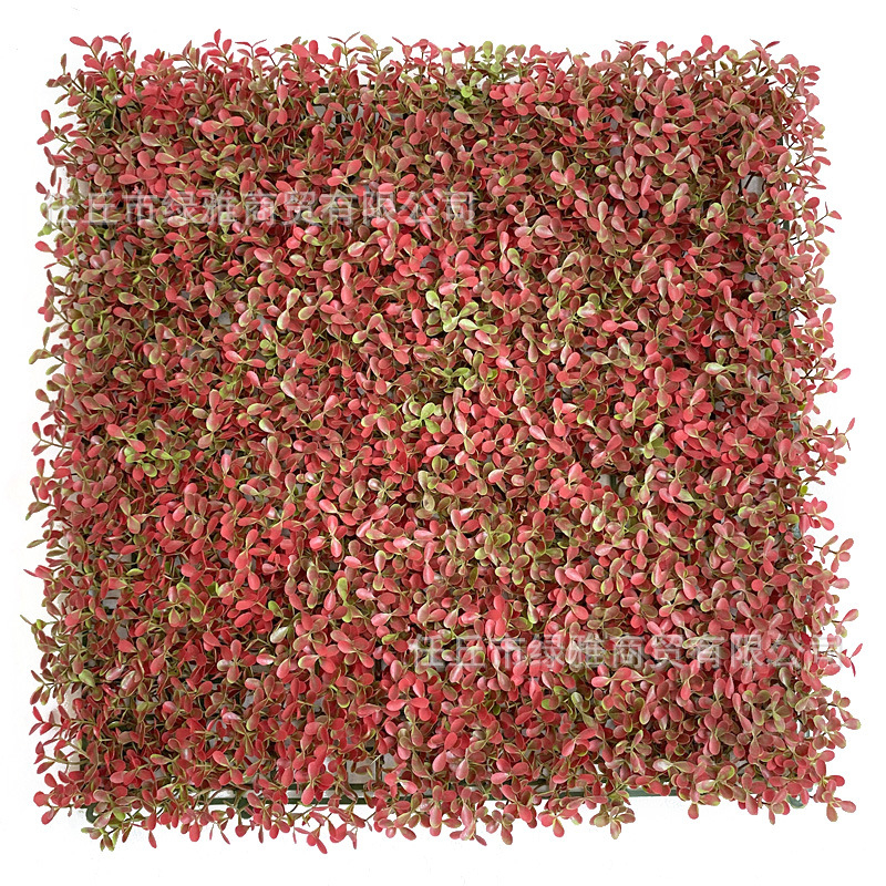 UV-устойчив изкуствен растителен стенен панел с Boxwood и тревен фон – декоративна украса