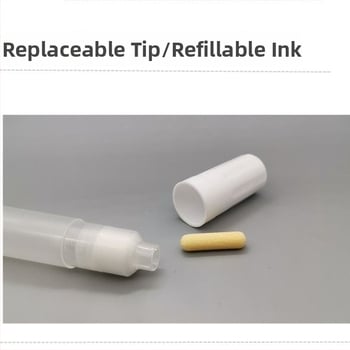 30 ml prázdny marker na tabuľu s hrubým písmom, veľká kapacita, profesionálny pre učiteľov, opakovane plniteľný, na vyučovanie, 20 ml marker na tabuľu