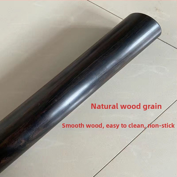 Ролер за тесто от Ebony Purple Sandalwood, голям размер, удължен, за кори за пелмени и печене