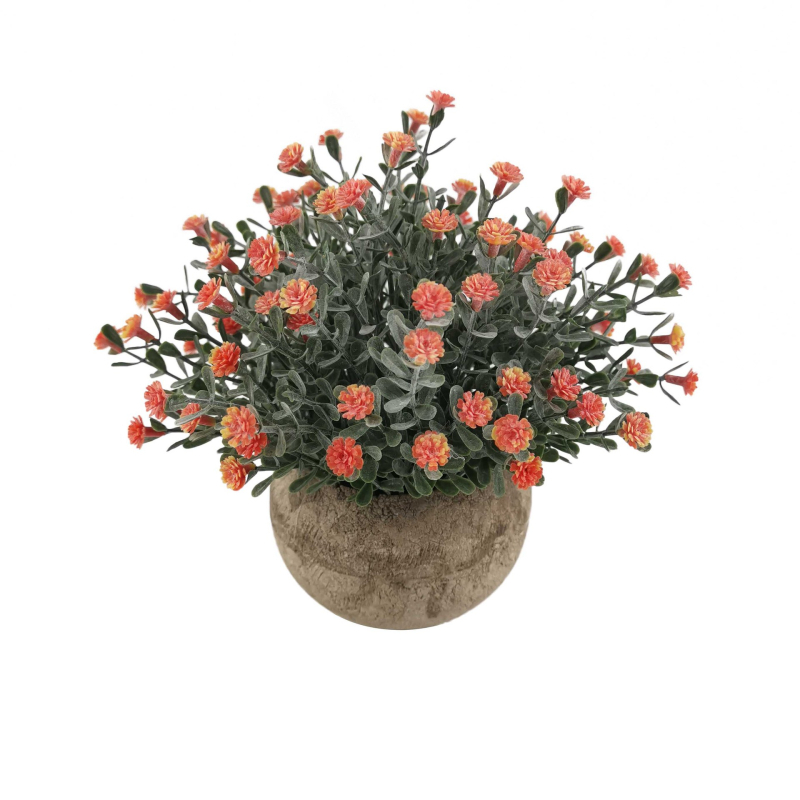 Изкуствени саксийни растения и бонсаи с Gypsophila за дом и хотел, декоративни настолни елементи