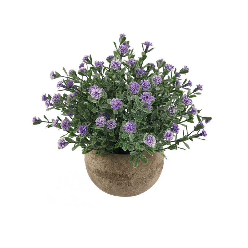 Изкуствени саксийни растения и бонсаи с Gypsophila за дом и хотел, декоративни настолни елементи