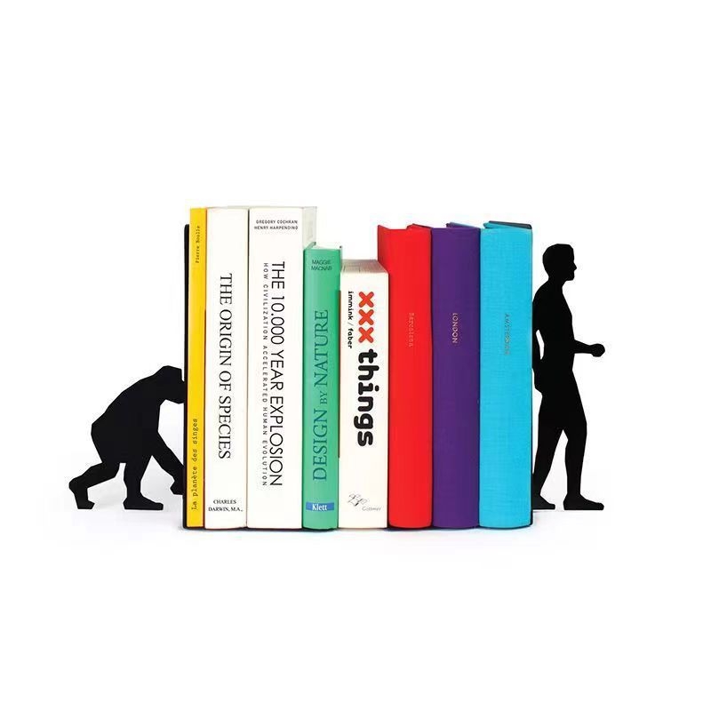 Регулируем държач за книги за бюро, метален подставник за учене
