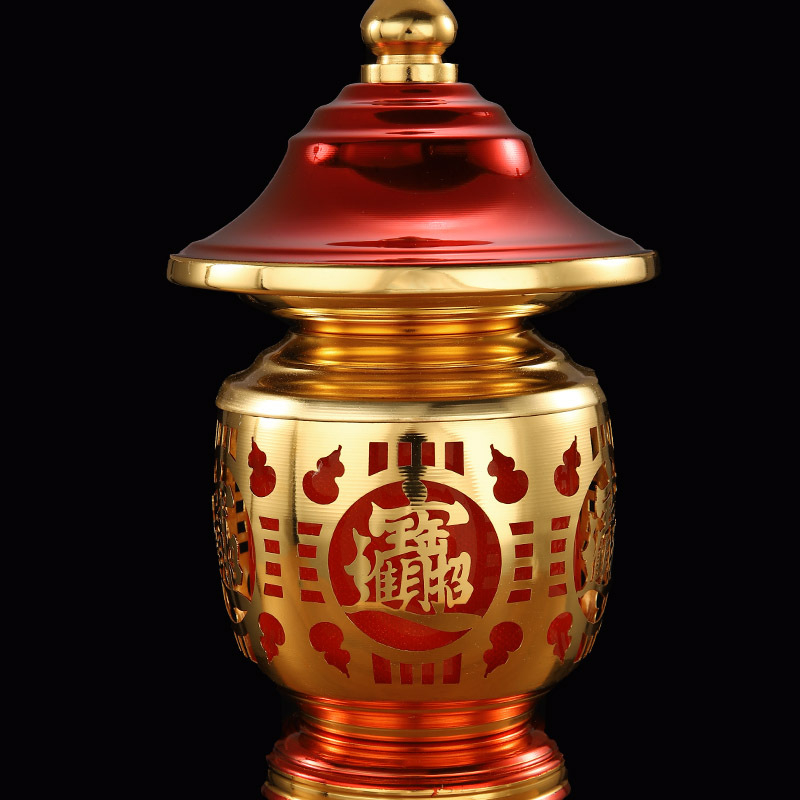 LED oltarna svjetiljka od legure za kućno štovanje – Buddha i Guan Gong lampica, s napajanjem iz mreže