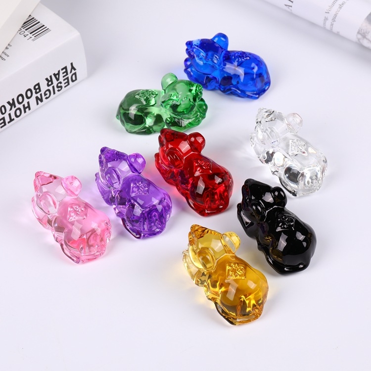 Zlatna kristalna miša figurica od citrina, Godina štakora, Zodijak dar