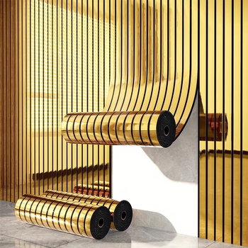 Самозалепващи се триизмерни решетъчни стенни стикери с огледално отражение за хол и спалня, тапети за фон на дивана