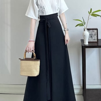 Ženski Hanfu: Tang stil, osmerodijelna suknja, moderni nacionalni stil, ljetni Han elementi, za svakodnevno nošenje