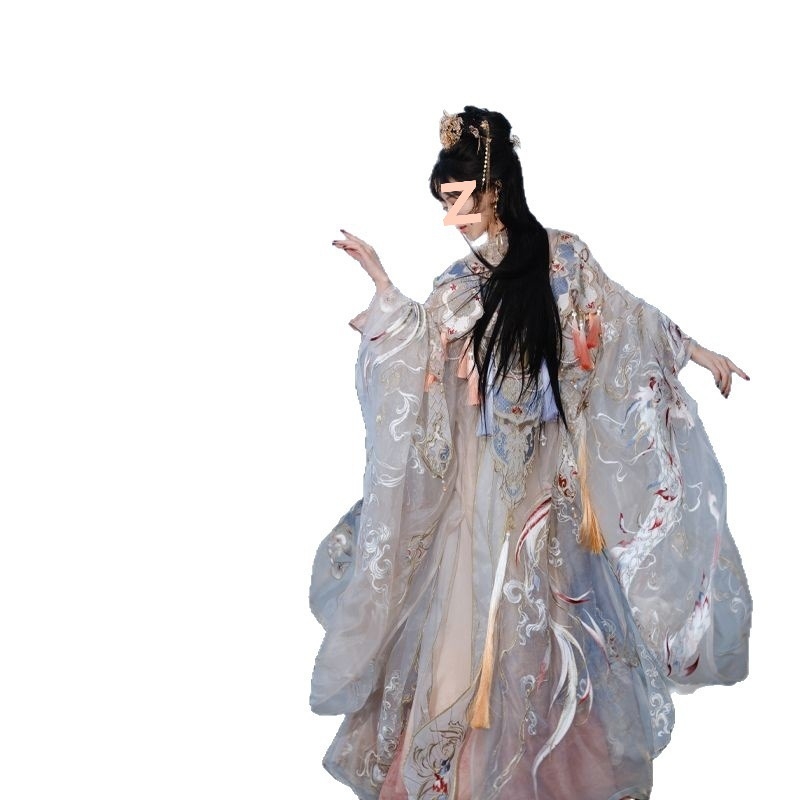 Hanfu inspiriran dinastijom Song, bogata izvezena tkanina, moderni Han elementi, komplet za par, elegantan izgled