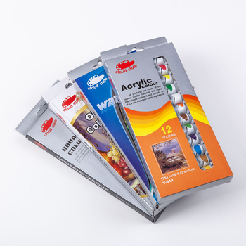 Set pigmenata, 12 boja, 12 ml za akril, uljnu, akvarel i gouache – za skice