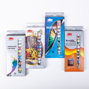 Set pigmenata, 12 boja, 12 ml za akril, uljnu, akvarel i gouache – za skice