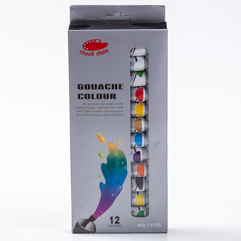 Set pigmenata, 12 boja, 12 ml za akril, uljnu, akvarel i gouache – za skice