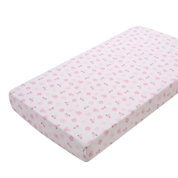 Set de lenjerie pentru copii, 3 piese: pilotă, cearșaf elastic, fustă de pat — stil desen animat drăguț, toate anotimpurile